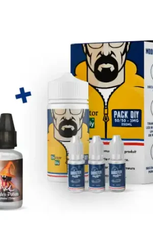 Pack DIY EXPLOSIVE MELON 230 ml 50/50 Prix Réduit