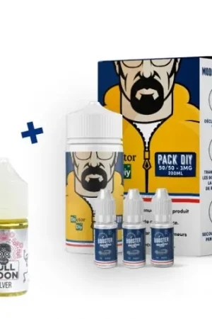 Certifié Pack DIY SILVER 230 ml 50/50