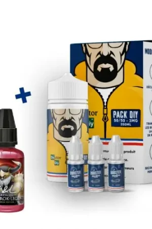 Pack DIY RAGNAROK LEGEND GREEN 230 ml 50/50 Prix Réduit