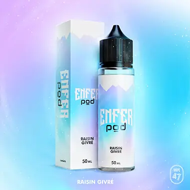 Raisin Givré 50ml - Enfer Pod Offre Limitée