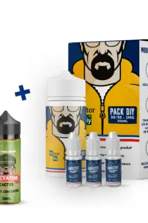 Pack DIY DICTATOR CACTUS 230 ml 50/50 Dernière Chance