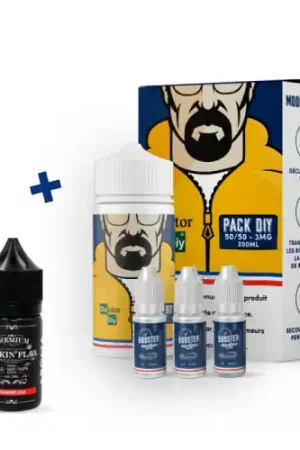 Pack DIY STRAWBERRY JELLO 230 ml 50/50 Acheter Direct