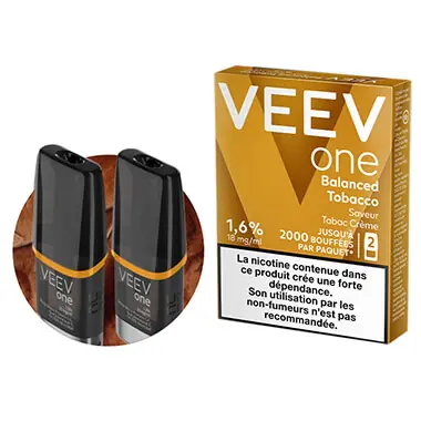 Capsules VEEV One Tabac Crème - VEEV Nouvelle Collection