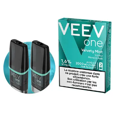 Livraison Express Capsules VEEV One Menthe Anis - VEEV
