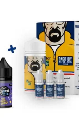 Pack DIY PUNK SPIDER 230 ml 50/50 Livraison Gratuite