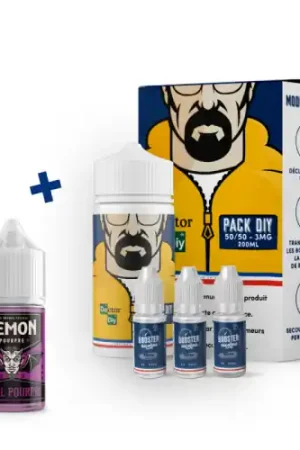 Livraison Express Pack DIY POURPRE 230 ml 50/50