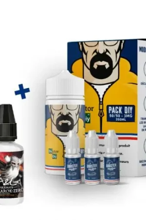 Pack DIY RAGNAROK ZERO SWEET 230 ML 50/50 Meilleur Prix