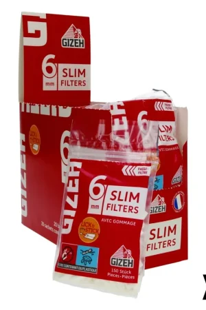 Satisfait Ou Remboursé FILTRES GIZEH EN ACETATE 6MM X20