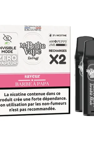 Cartouches RePuff Smokeless Barbe à Papa - Ma Petite Vape Dernière Chance