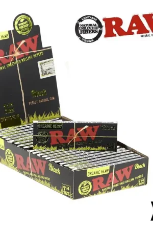 Bon Plan RAW BLACK ORGANIC 1\\/4 X24