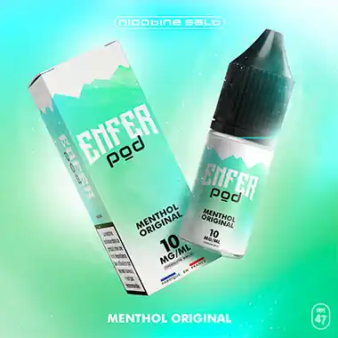 Expédié Aujourd’hui Menthol Original Salt - Enfer Pod
