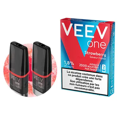 Capsules VEEV One Fraise - VEEV Bon Marché