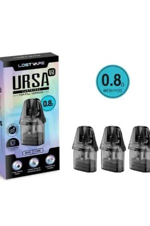 Cartouches Ursa V3 2.5 ml (x3) - Lost Vape Commande En Gros
