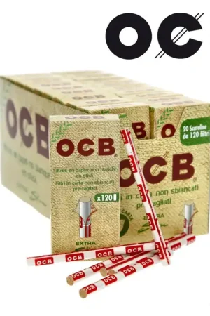 FILTRES OCB BIO EXTRA SLIM EN STICKS X20 Produit De Marque