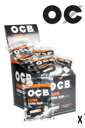 Prix Cassé FILTRES OCB LONGS EXTRA SLIM 5,7MM X50