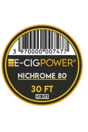 COIL NICHROME 80 - 30FT E-CIG POWER Prix Choc