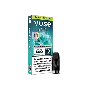 Capsule Vuse Intense Menthe Ice - Vuse Prix Réduit