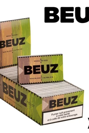 FEUILLES A ROULER BEUZ REGULAR BROWN X25 Vente Directe