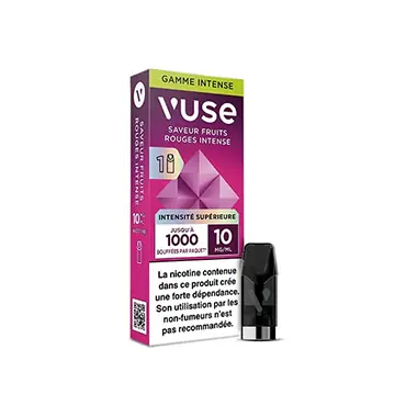 Capsule Vuse Intense Fruits Rouges Intense - Vuse Expédition Rapide