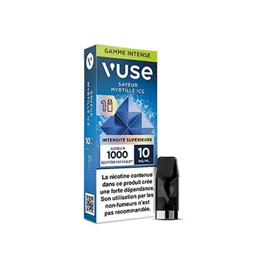 Capsule Vuse Intense Myrtille Ice - Vuse Quantité Limitée