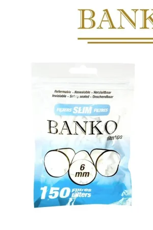 Prix Choc FILTRES BANKO SLIM 6MM