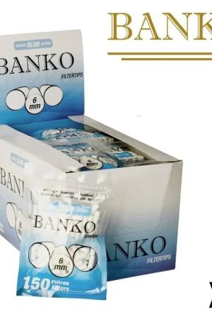 FILTRES BANKO SLIM 6MM X34 Achat Immédiat