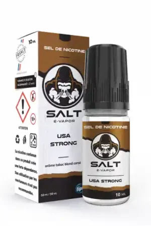Achetez Aujourd’hui USA Strong Salt E Vapor 10ml
