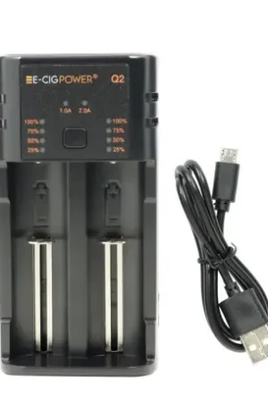 Réduction Chargeur Q2 LED E-Cig Power