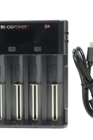 Chargeur D4 LED E-Cig Power Solde