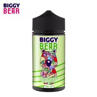 Vente Directe Pomme Cerise Bubble Gum Biggy Bear 200ml