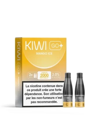 Nouvel Arrivage Cartouches Kiwi Go+ Mango Ice - Kiwi Vapor