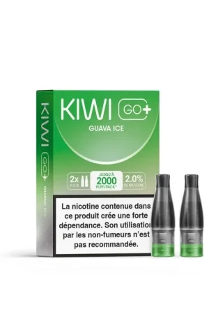 Cartouches Kiwi Go+ Guava Ice - Kiwi Vapor Super Prix