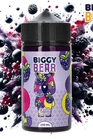 Seulement Aujourd’hui E-LIQUIDE BIGGY BEAR CASSIS MURE 200ML