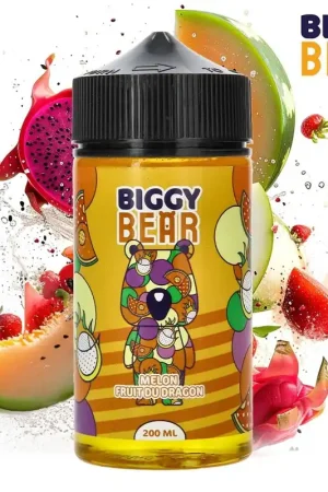 E-LIQUIDE BIGGY BEAR MELON FRUIT DU DRAGON 200ML Meilleur Choix