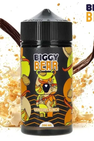 Offre Limitée E-LIQUIDE BIGGY BEAR VANILLA CRUNCH 200ML