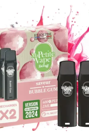 CARTOUCHE MA PETITE VAPE REPUFF BUBBLE GUM 600 PUFFS Must-Have