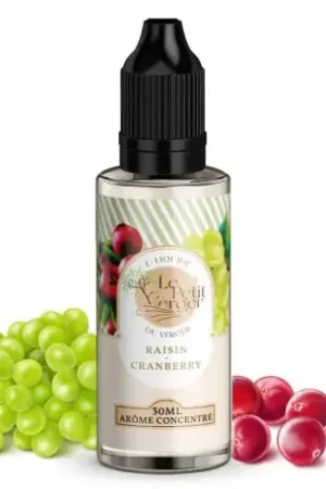 Arôme Concentré Raisin Cranberry Le Petit Verger Prix Promo