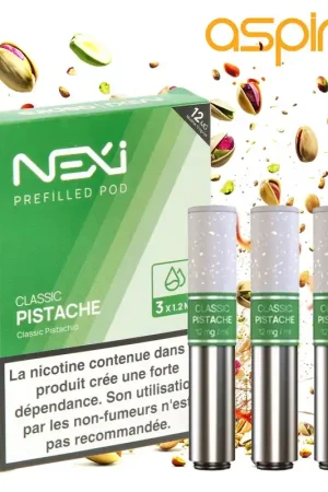 CARTOUCHE ASPIRE NEXI ONE PISTACHE PAR 3 Petit Prix