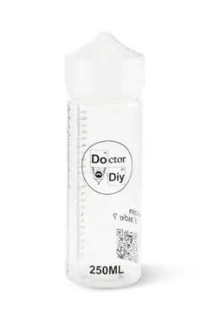 Fiole PET 250 ML Transparent - Doctor DIY Certifié