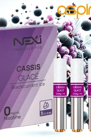 CARTOUCHE ASPIRE NEXI ONE CASSIS GLACE PAR 3 Nouveauté
