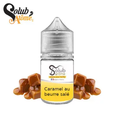 Meilleur Prix Arôme Caramel au Beurre Salé Solubarome 30ml