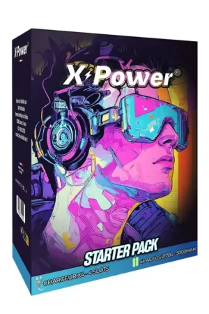 Starter Pack - Chargeur X4 Accus 21700 Commande En Gros