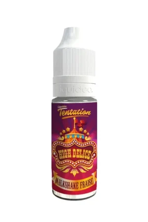 Achetez Aujourd’hui Milkshake Fraise 10 ml  Tentation