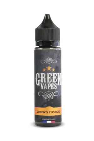 E  Liquide GREEN'S CUSTARD 50 ml - Green Vapes Top Vente