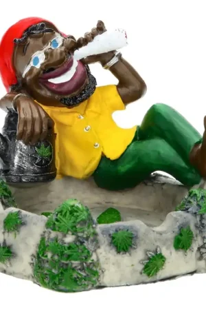 Prix Promo CENDRIER RESINE RASTA TAKING IT EASY