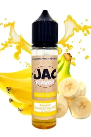 Nouvelle Collection E-liquide Banane 50 ml NOUVELLE RECETTE - Jac Flavor