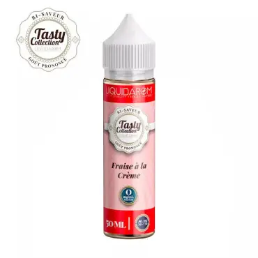 Usine Directe Fraise à la Crème Tasty Collection 50ml