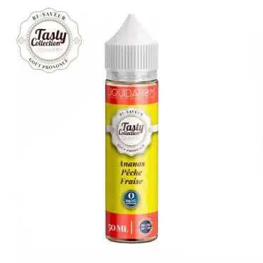 Ananas Pêche Fraise Tasty Collection 50ml Retour Gratuit