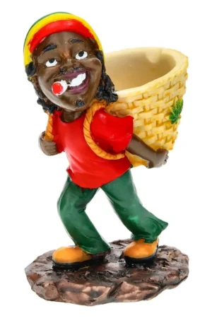 CENDRIER RESINE RASTA BIG GRASS BUCKET Offre Spéciale