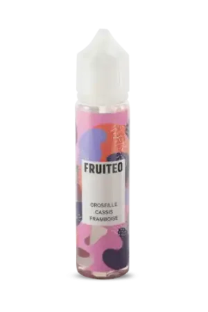 E Liquide GROSEILLE CASSIS FRAMBOISE 50 ml - Fruiteo Prix Promo